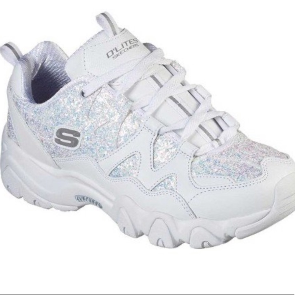 Woman’s sun crystal glittery Skechers